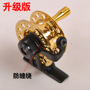 亚龙飞全金属渔轮带泄力筏竿速比前打轮b矶竿冰钓轮渔线轮谷麦轮