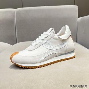 P·L女鞋华夫阿甘鞋女情侣德训鞋2025新款厚底休闲运动savi同款