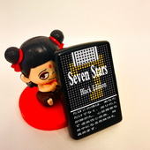 烟厂草SevenStars七星原装 王14mg薄荷点烟器煤油金属防风爆打火机