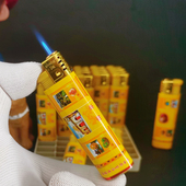 烟厂草南京原装 雨花石细支点烟器防风爆打火机超薄可调节包纸