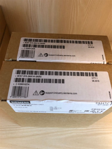 6ES7315-2AG10/2AH14/2EH13/2EH14-0AB0西门子CPU315-2PN/DP主机