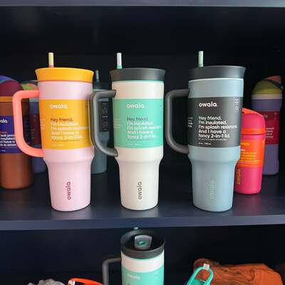 Owala40OZ保温杯大容量运动水壶