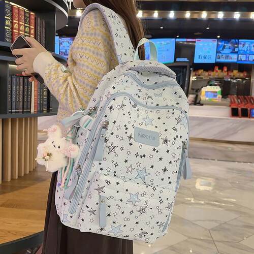 书包女生大容量高中生初中生小学生2026双肩包女中学生可爱风揹包