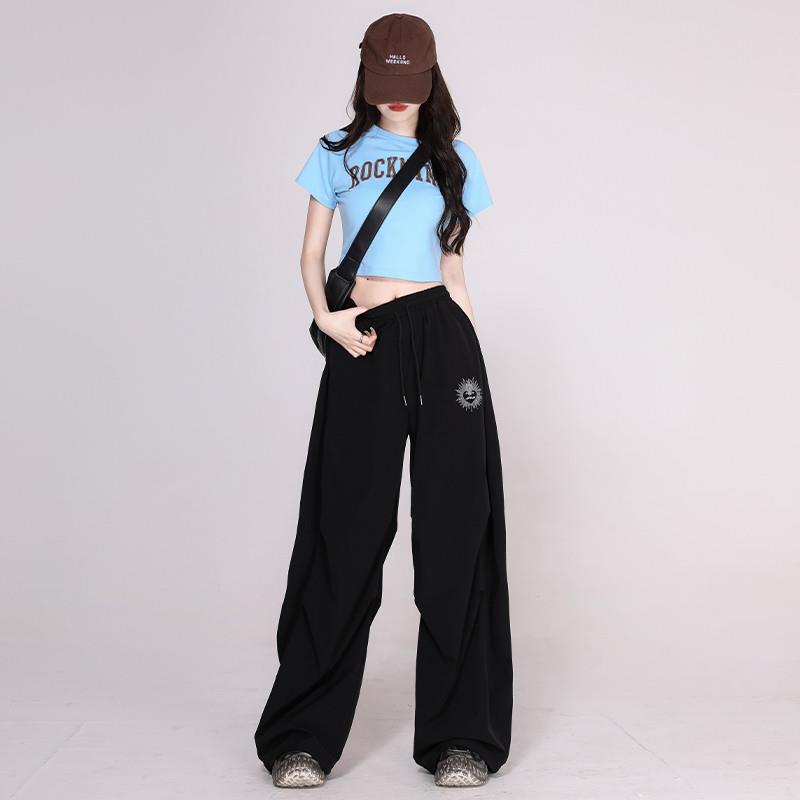 辣妹jazz跳舞衣服运动套装女夏季舞蹈演出服街舞练功服爵士舞服装