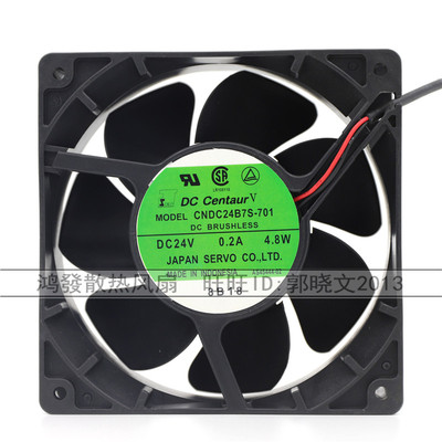 原装伺服SERVO CNDC24B7S-701 24V0.2A 4.8W 变频器散热风扇3线