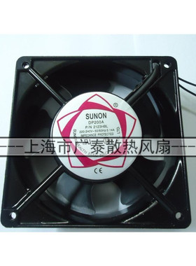DP200A台湾建准P/N2123HBL散热风扇1238轴流风扇120*120*38 220V