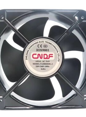 全新东方 轴流风扇AC220V TA20060HBL-2 工业风扇 双滚珠风机