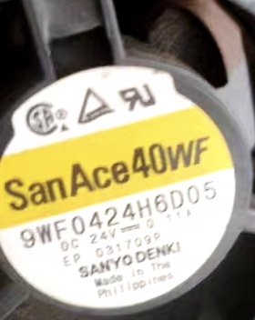 9WF0424H6D05 24V0.11A A90L-0001-0507#A 三菱安川变频器风扇