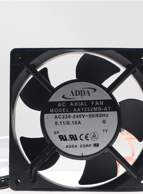 全新 ADDA AA1252MB/HB-AT/AW 220V 12CM 12025 轴流 散热风扇