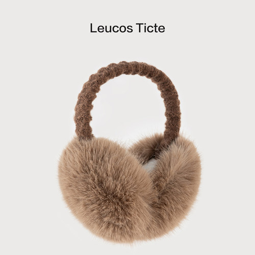 小香风毛绒可折叠防风保暖耳罩