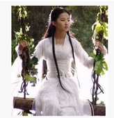 七仙女舞台演出服 古装 汉服 儒裙 表演服 仙女服小龙女同款