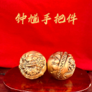 黄铜貔貅手球手把件解压按摩保健养生把玩物
