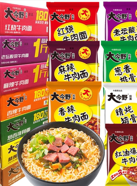 大今野麻辣速食老坛酸菜红烧包邮