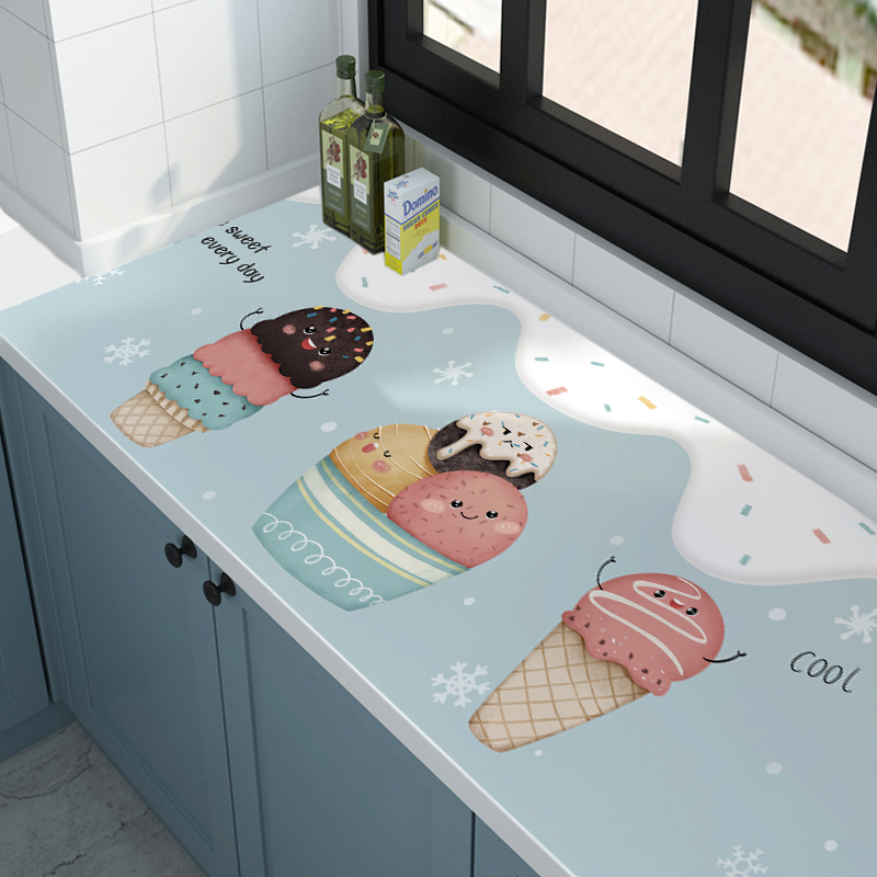 加厚厨房橱柜灶台面防水防潮贴纸