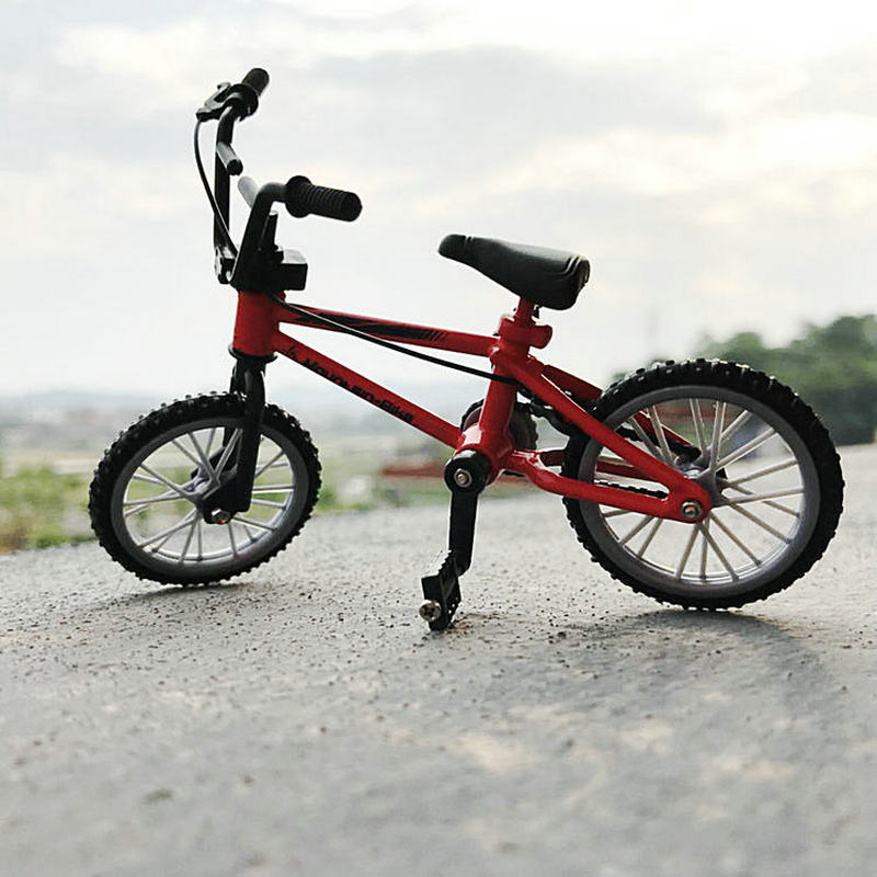 合金迷你玩具仿真自行车模型