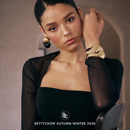 Bettychow 升级款！弹力网纱亲肤修身通勤长袖打底衫黑色棕色SS