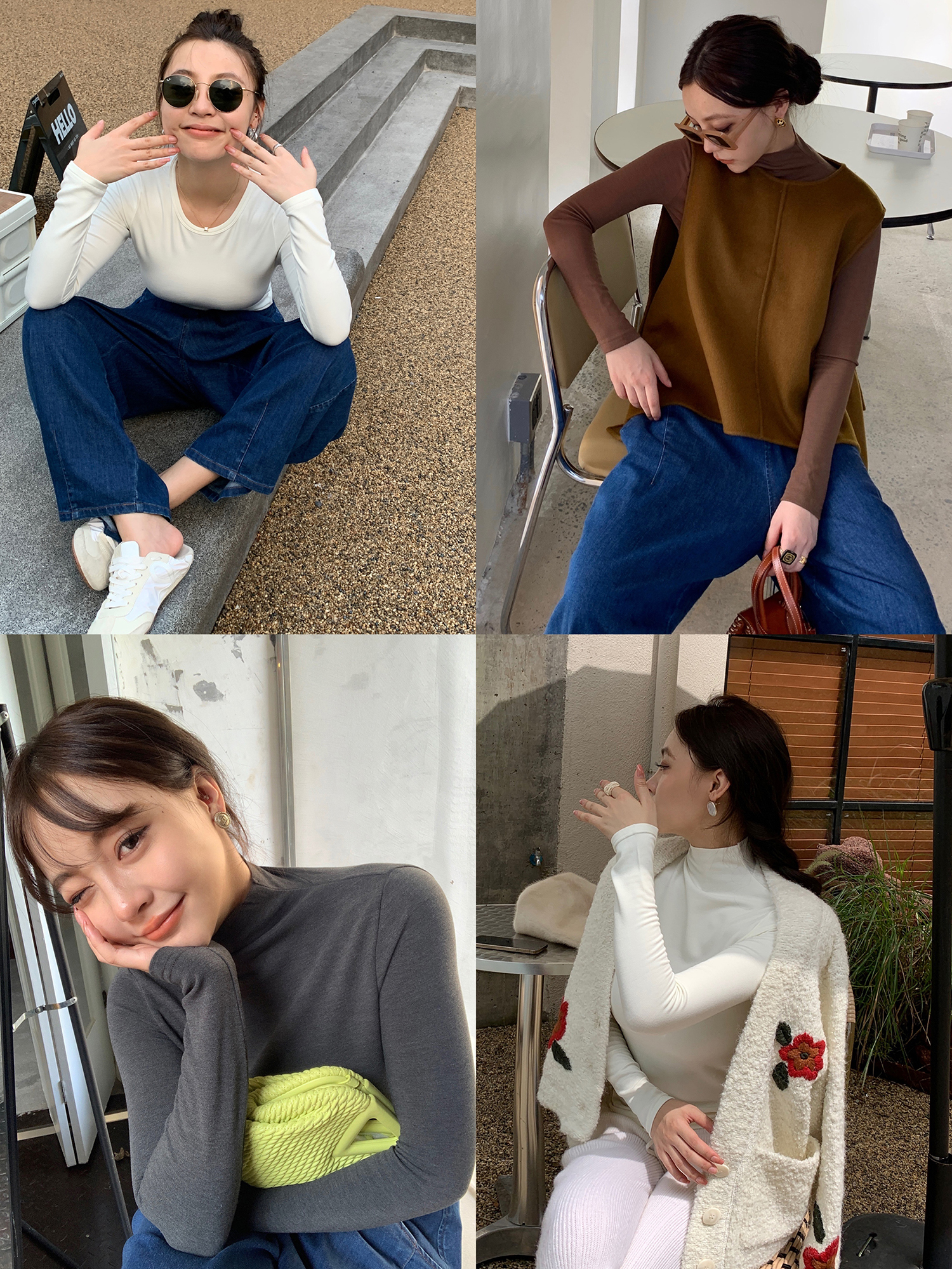 囤货羊绒蛋白抗菌发热打底秋冬