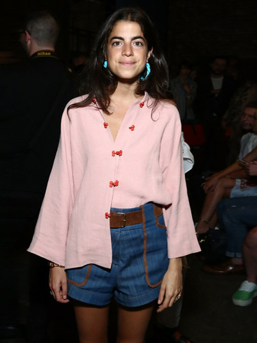 BettyChow粉色盘扣中式衬衣