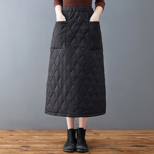 骑车防风围裙挡风防寒神器电动车加厚护腿半身裙冬季 保暖棉裙女