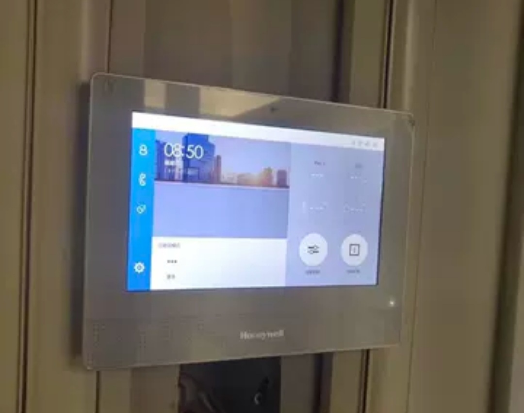 霍尼韦尔新版IS4500s别墅数字可视对讲，可配门口机HDC2000