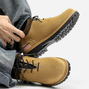 男士皮鞋复古英伦轻便休闲美式老钱风小众法式低帮通勤百搭德比鞋