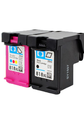 壹诺兼容HP818墨盒 惠普Deskjet f4288 F2418 F2488 F4488 F4238 d2568 d1668 D2668打印机墨盒818彩色墨水盒