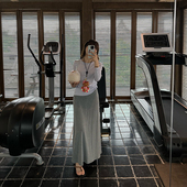 轻欧式 Our2时尚 半身长裙潮百搭 夏季 2025新款 气质修身 半身裙长款