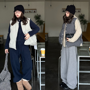 设计款 2025秋冬季 羽绒马甲背心上衣两面穿女 双面羽绒马甲 Our2