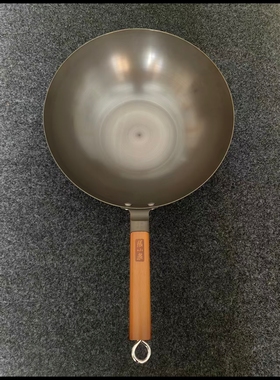 张小泉久不锈铁锅轻量型不生锈不易粘锅无涂层铁锅