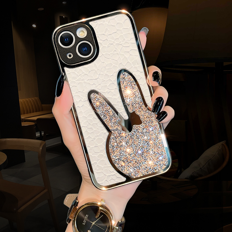 苹果14手机壳过年新款iphone13高质感皮质12个性带钻兔子11硅胶全包xsmax防摔保护套8网红14plus挂绳潮女壳高性价比高么？