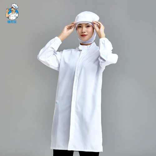 吸汗透气食品厂参观白大褂