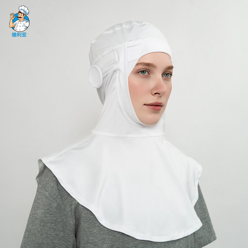 食品厂工作帽防尘帽包头帽