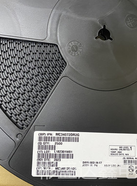 MC34072DR2G 封装 SOIC-8 通用运放 全新原装拍前请询价