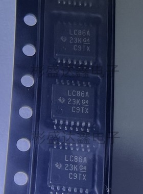 SN74LVC86APWR 封装 TSSOP-14 贴片 逻辑芯片 丝印LC86A