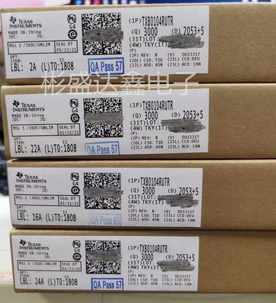 TXB0104RUTR 封装 UQFN-12 电平转换器,移位器全新原装拍前请询价