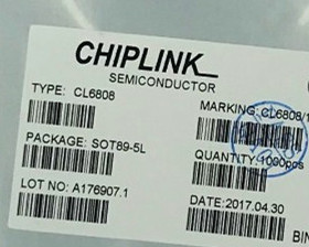 CL6808  CHIPLINK 封装SOT89-5 芯联 LED驱动芯片 全新原装