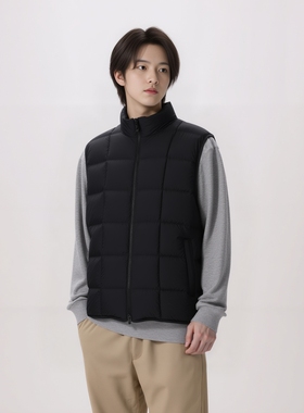 官网349男装女装空气棉服背心/便携式马甲2025新款保暖背心483632