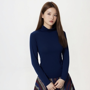 保暖衣2025秋冬新款 长袖 478954 HEATTECH混纺高领T恤 官网129女装