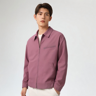 25春季新款男装休闲工装夹克外套