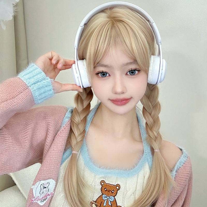 怪女日记mz124白金假发