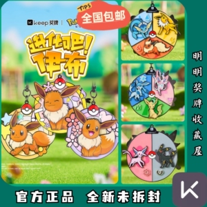 Keep精灵宝可梦伊布奖牌 Keep宝可梦奖牌 Keep神奇宝贝 伊布进化