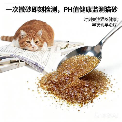 圣浦林硅胶干燥剂健康监测猫砂