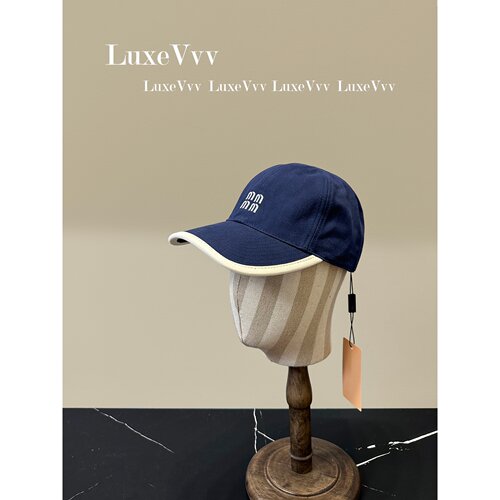 LuxeVvv字母刺绣防晒棒球帽