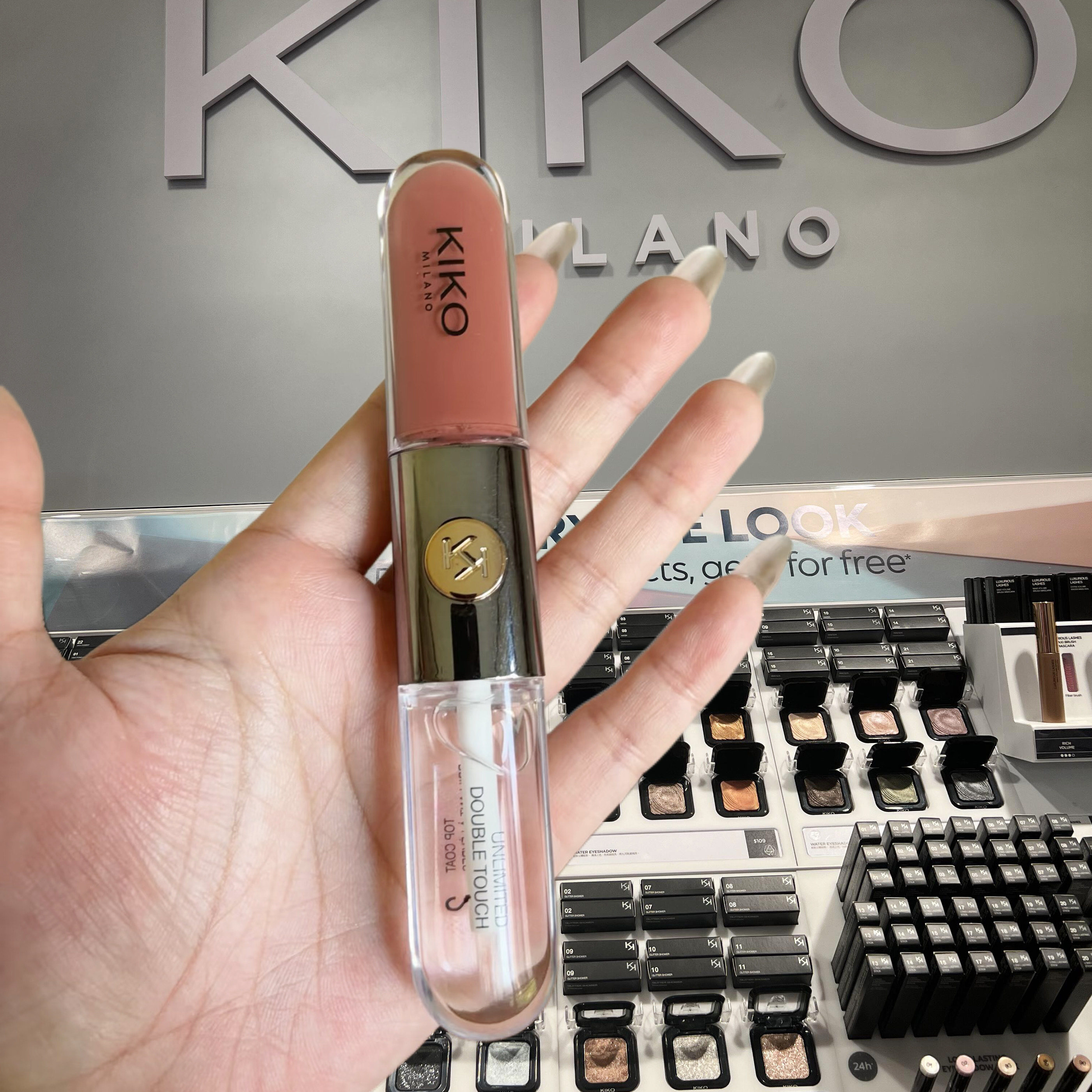 【立即抢购】意大利KIKO双头唇釉镜面水光唇不沾杯口红