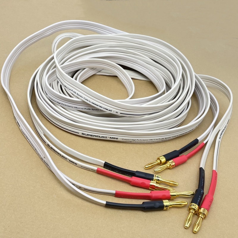 AHSY发烧级4N无氧铜环绕线840芯喇叭线纯铜HiFi音箱线