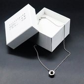 自主原创 螺母项圈 小众 项链 牛货 男女情侣 MMM风格 吊坠 配盒子