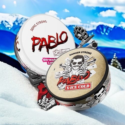 【老手进】pablo高端白唇瑞典snus口含水果风味袋提神正品代购