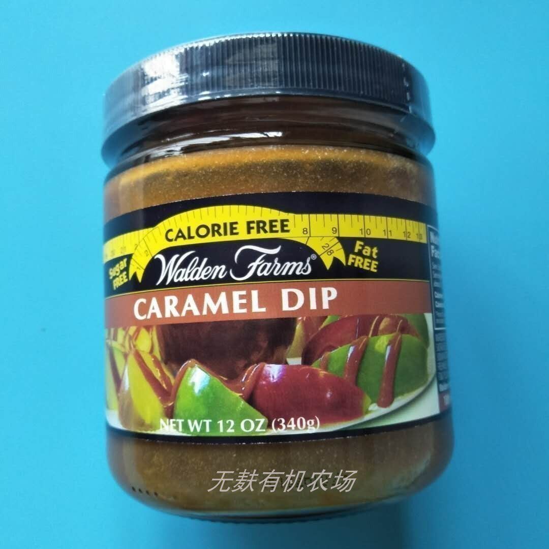 Walden Farms Caramel Dip美国焦糖酱无糖零热量无脂无碳水不长胖