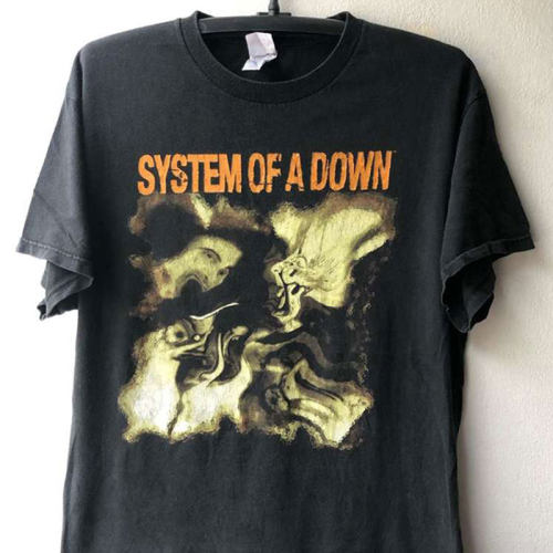 SystemOfADown纯棉短袖T恤男