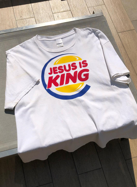 美式街拍大码t恤oversize夏季潮流上衣ins百搭潮牌宽松纯棉短袖男